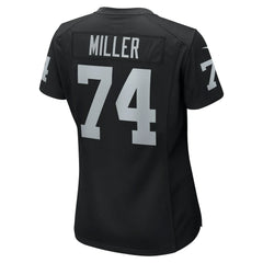 NFL Kolton Miller Las Vegas Raiders Women's Game Jersey - Black