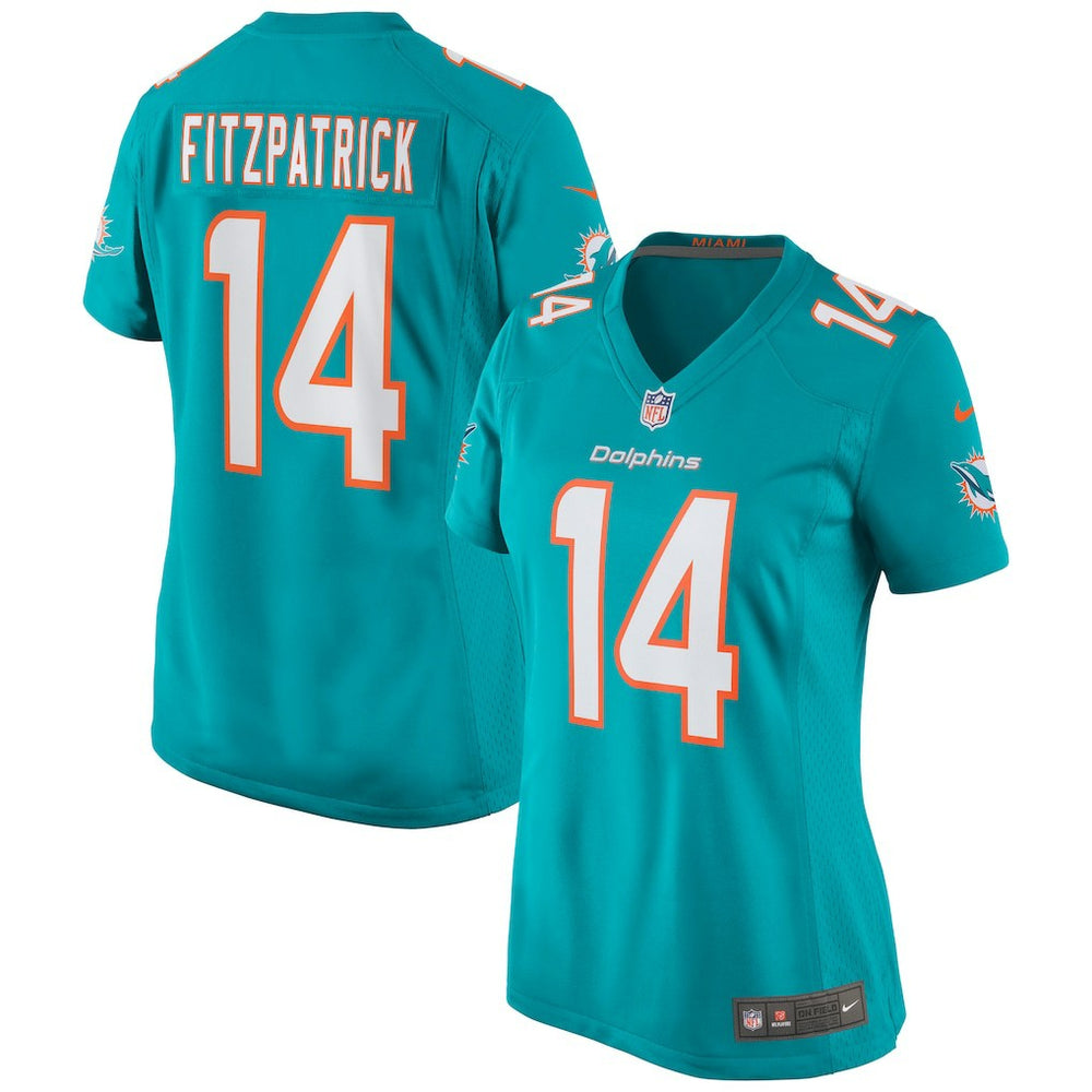 NFL Ryan Fitzpatrick Miami Dolphins Women's Game Jersey - Aqua