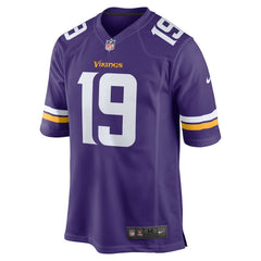 NFL Adam Thielen Minnesota Vikings Game Jersey - Purple