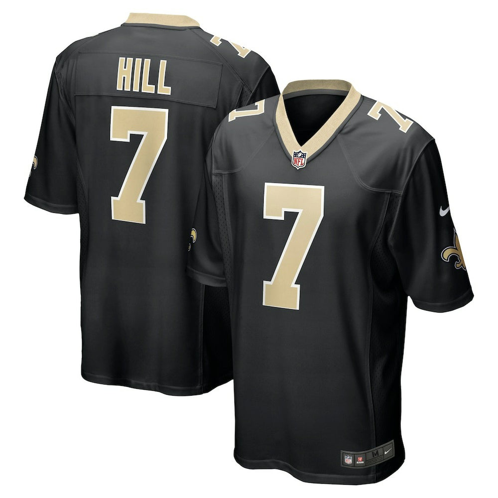 NFL Taysom Hill New Orleans Saints Game Jersey - Black