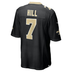 NFL Taysom Hill New Orleans Saints Game Jersey - Black