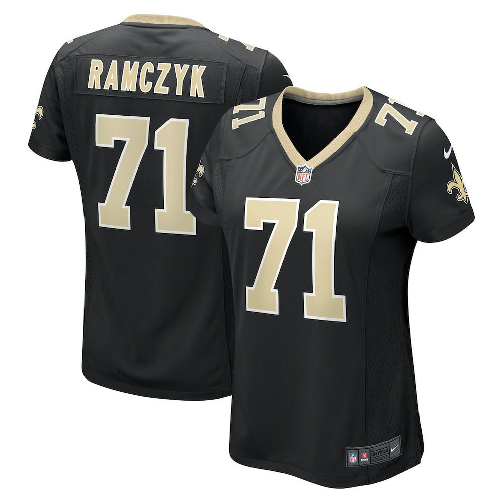 NFL Ryan Ramczyk New Orleans Saints Women's Game Jersey - Black