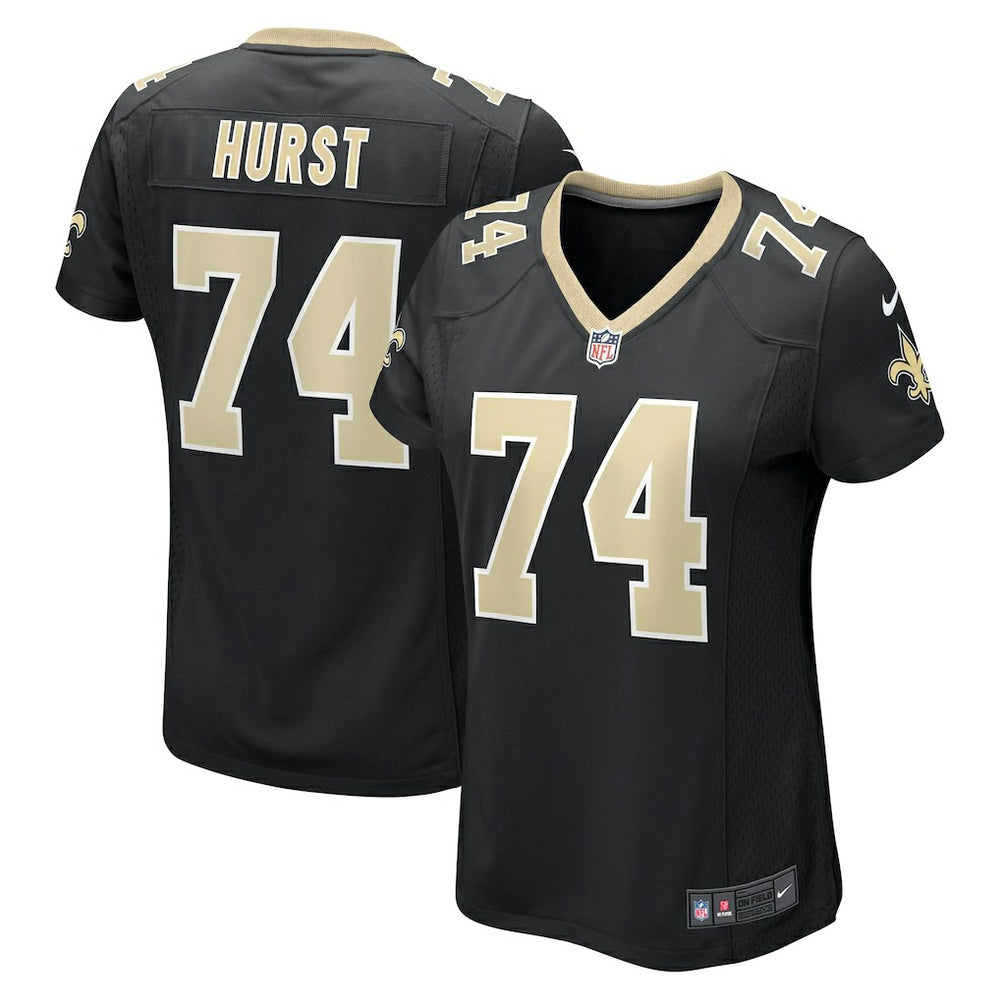 NFL James Hurst New Orleans Saints Women's Game Jersey - Black