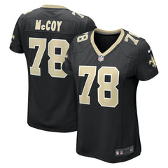 NFL Erik Mccoy New Orleans Saints Women's Game Jersey - Black