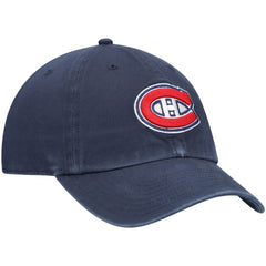 NHL Montreal Canadiens '47 Team Clean Up Adjustable Hat - Navy