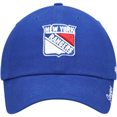 NHL New York Rangers '47 Women's Team Miata Clean Up Adjustable Hat - Blue