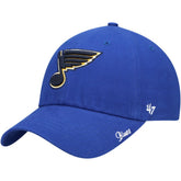 NHL St. Louis Blues '47 Women's Team Miata Clean Up Adjustable Hat - Blue
