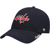 NHL Washington Capitals '47 Women's Team Miata Clean Up Adjustable Hat - Navy