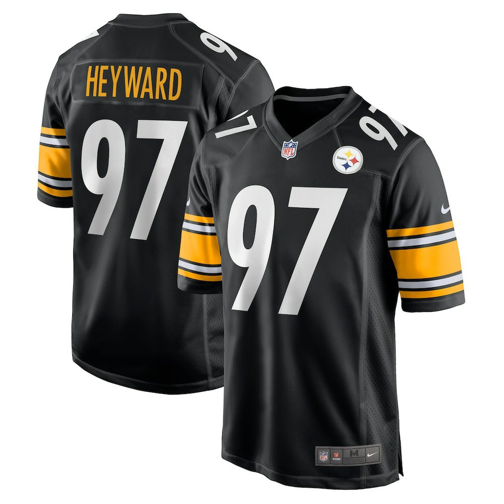 NFL Cameron Heyward Pittsburgh Steelers Game Jersey - Black