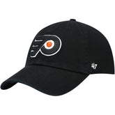 NHL Philadelphia Flyers '47 Team Clean Up Adjustable Hat - Black