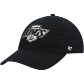 NHL Los Angeles Kings '47 Team Clean Up Adjustable Hat - Black