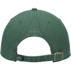 NHL Minnesota Wild '47 Team Clean Up Adjustable Hat - Green