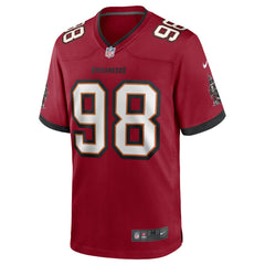 NFL Anthony Nelson Tampa Bay Buccaneers Game Jersey - Red