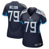 NFL Isaiah Wilson Tennessee Titans Women's Game Jersey - Navy