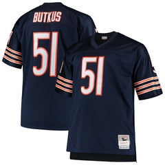 NFL Dick Butkus Chicago Bears Big & Tall 1966 Retired Player Replica Jersey - Navy on sale