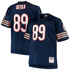 NFL Mike Ditka Chicago Bears Big & Tall 1966 Retired Player Replica Jersey - Navy cheap