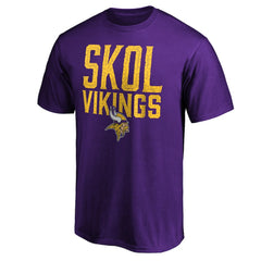 Minnesota Vikings Hometown Skol T-Shirt Purple