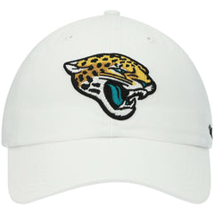 Jacksonville Jaguars '47 Logo Clean Up Adjustable Hat White