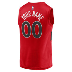 NBA Toronto Raptors Youth Fast Break Replica Custom Jersey - Icon Edition - Red