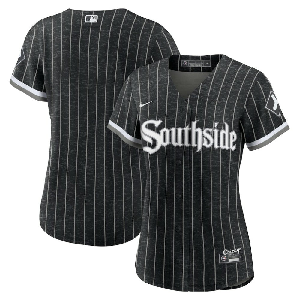 MLB Chicago White Sox Nike Women's City Connect Replica Jersey - Black
