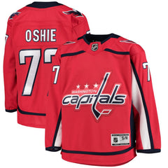 NHL TJ Oshie Washington Capitals Youth Home Premier Jersey - Red