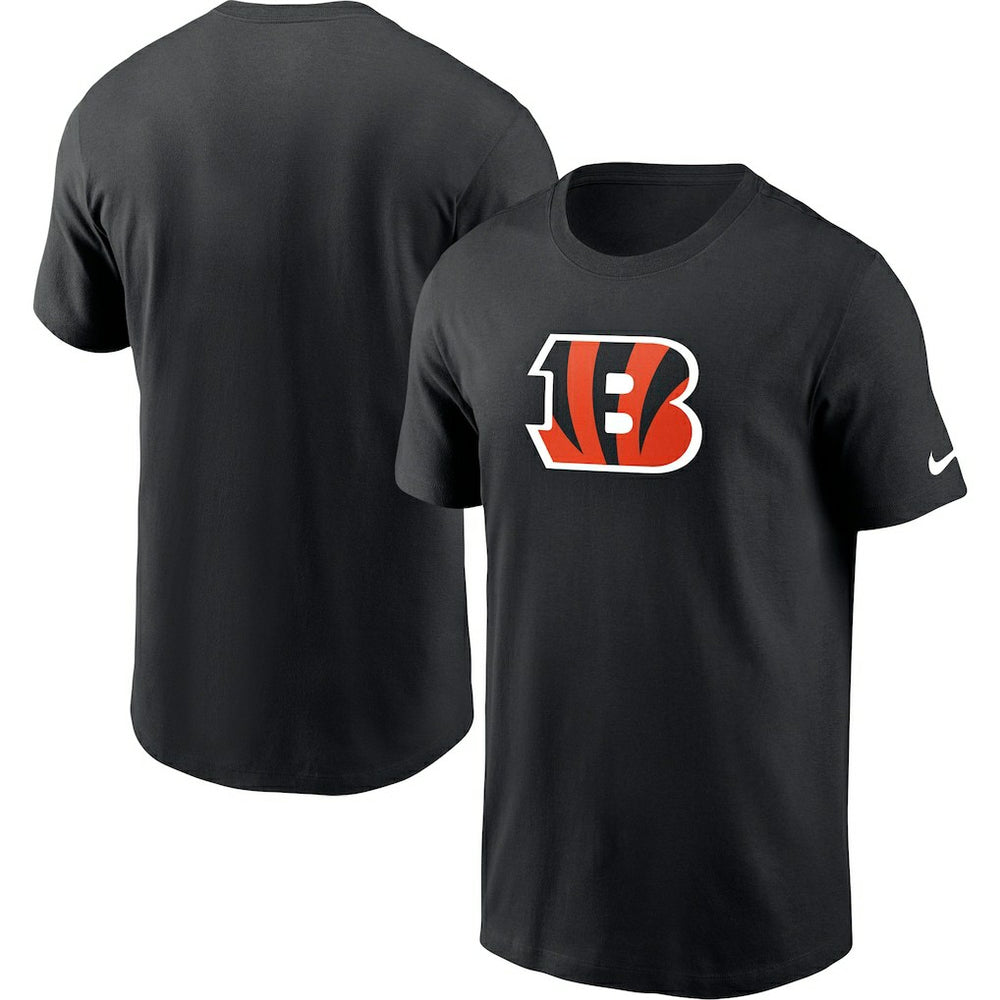 Cincinnati Bengals Primetime Logo Essential T-Shirt Black