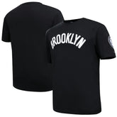 Brooklyn Nets Pro Standard Chenille T-Shirt Black