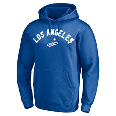 Los Angeles Dodgers Cooperstown Winning Streak Personalized Name & Number Pullover Hoodie - Royal Hoodies