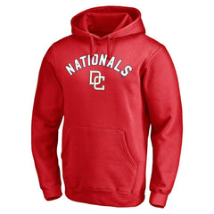 Washington Nationals Cooperstown Winning Streak Personalized Name & Number Pullover Hoodie - Red Hoodies