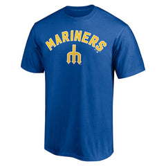 Seattle Mariners Cooperstown Winning Streak Personalized Name & Number T-Shirt - Royal T-shirts
