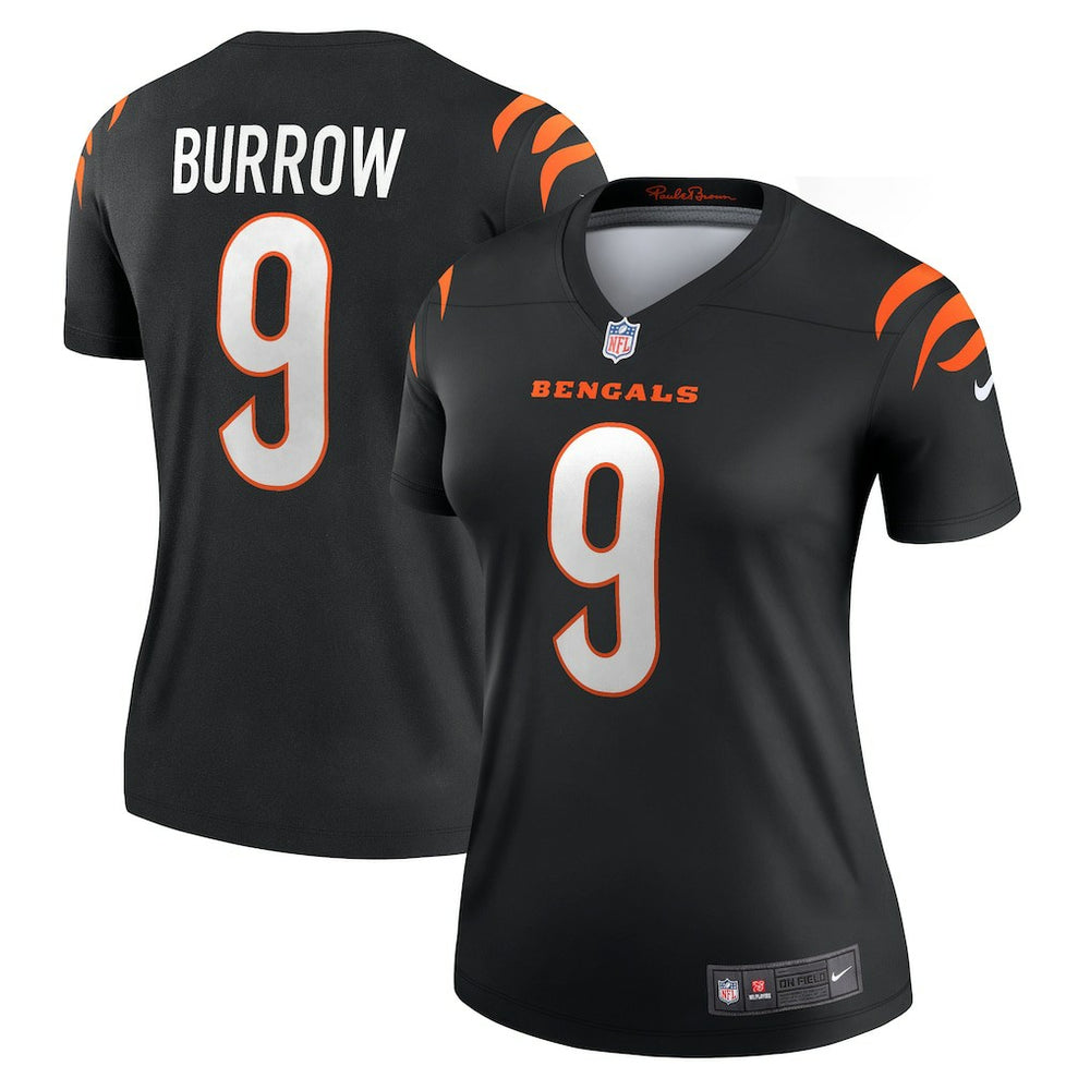 Joe Burrow Cincinnati Bengals Women's Legend Player Performance Top Black