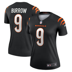 Joe Burrow Cincinnati Bengals Women's Legend Player Performance Top Black