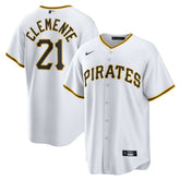 MLB Roberto Clemente Pittsburgh Pirates Nike Home Replica Player Name Jersey - White