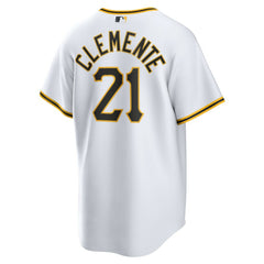 MLB Roberto Clemente Pittsburgh Pirates Nike Home Replica Player Name Jersey - White
