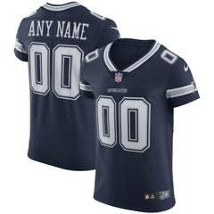 NFL Dallas Cowboys Vapor Elite Custom Jersey - Navy