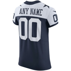 NFL Dallas Cowboys Alternate Vapor Elite Custom Jersey - Navy