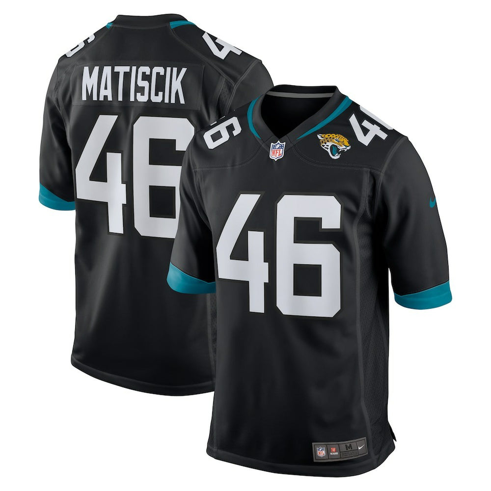 NFL Ross Matiscik Jacksonville Jaguars Alternate Game Jersey - Black