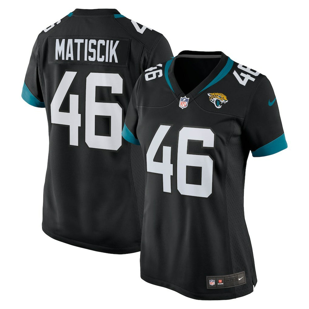 NFL Ross Matiscik Jacksonville Jaguars Women's Game Jersey - Black