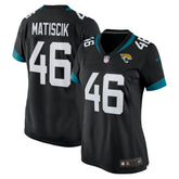 NFL Ross Matiscik Jacksonville Jaguars Women's Game Jersey - Black