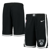 Brooklyn Nets Youth 2020/21 Swingman Performance Shorts Icon Edition Black