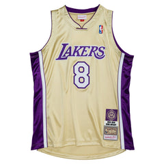 NBA Kobe Bryant Los Angeles Lakers Hall of Fame Class of 2020 #8 Authentic Jersey - Gold
