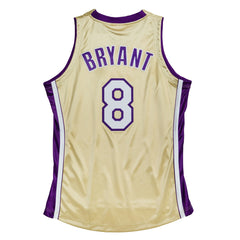NBA Kobe Bryant Los Angeles Lakers Hall of Fame Class of 2020 #8 Authentic Jersey - Gold