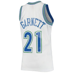 NBA Kevin Garnett Minnesota Timberwolves 1995/96 Hardwood Classics Swingman Jersey - White