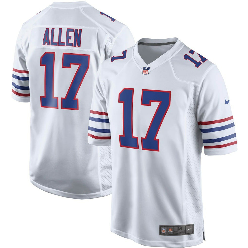 NFL Josh Allen Buffalo Bills Alternate Game Player Jersey - White
