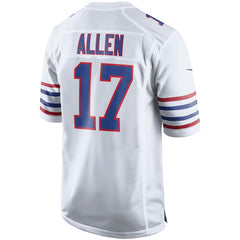 NFL Josh Allen Buffalo Bills Alternate Game Player Jersey - White