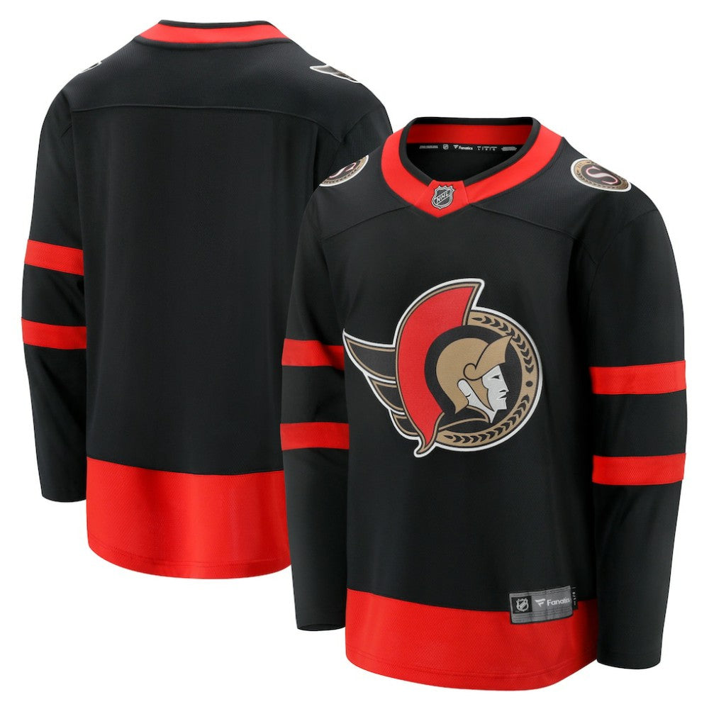 NHL Ottawa Senators Fanatics Home Breakaway Jersey - Black