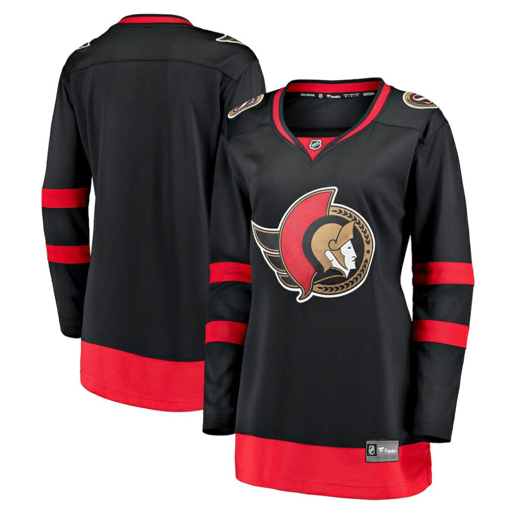NHL Ottawa Senators Fanatics Women's Home Breakaway Jersey - Black