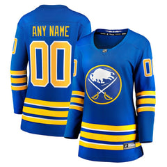 NHL Buffalo Sabres Fanatics Women's Home Breakaway Custom Jersey - Royal