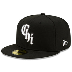 Chicago White Sox New Era 2021 City Connect 59FIFTY Fitted Hat - Black Hats
