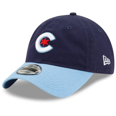 Chicago Cubs New Era 2021 City Connect 9TWENTY Adjustable Hat - Navy/Light Blue Hats